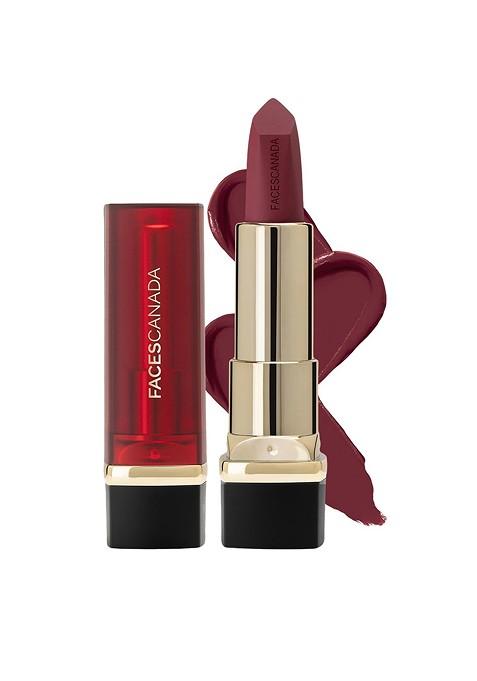 Faces Canada Intense Color 8 Hr Stay Comfy Matte Creme Lipstick 4 2 G Sip Of Wine 06