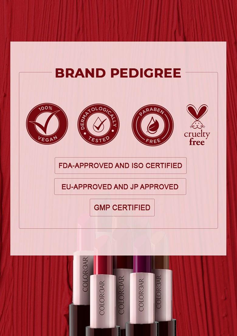 Colorbar Take Me As I Am Vegan Matte Lipstick Refill With Vitamin E Bare Dare 003