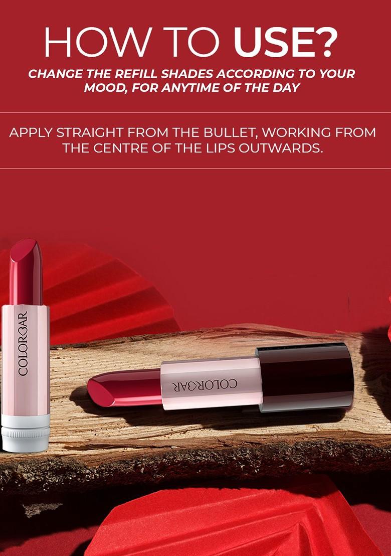 Colorbar Take Me As I Am Vegan Matte Lipstick Refill With Vitamin E Bare Dare 003