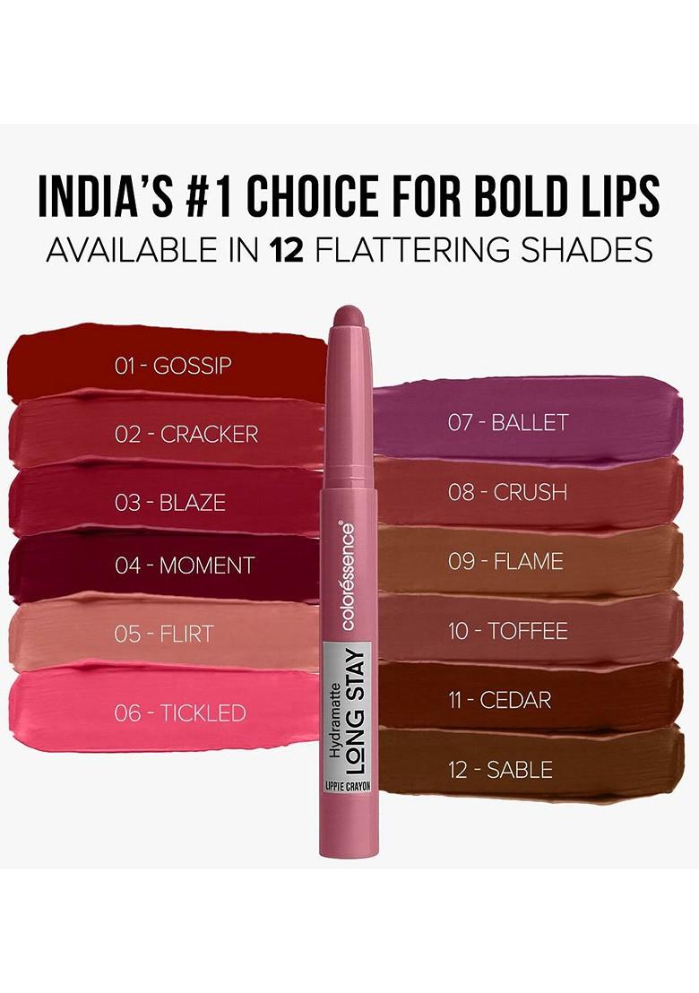 Coloressence Hydramatte Intense Pigment Long Stay Comfort Lippie Crayon Ballet