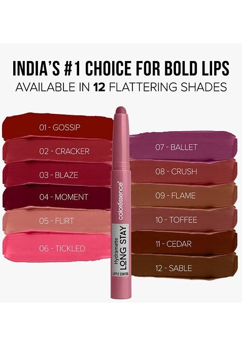 Coloressence Hydramatte Intense Pigment Long Stay Comfort Lippie Crayon Ballet