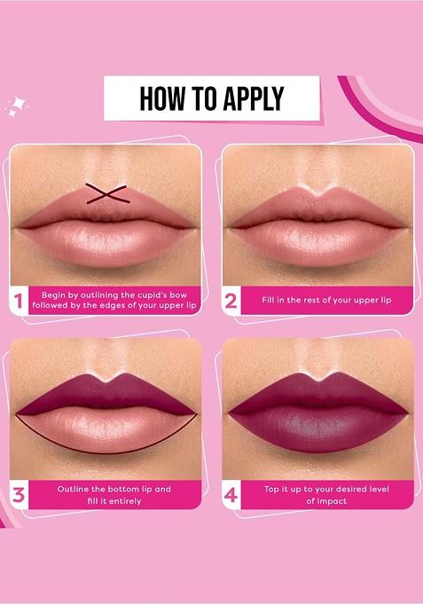 Sugar Pop Satin Matte Long Lasting Lipstick With Vitamin E Jojoba Oil 3 G Amber 06