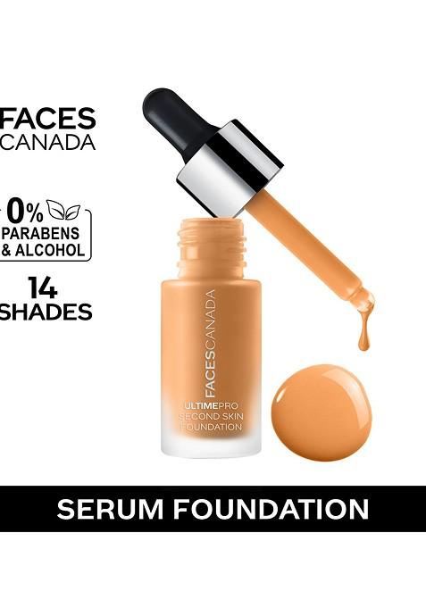 Faces Canada Ultime Pro Natural Matte Second Skin Serum Foundation 15 Ml Sand 04