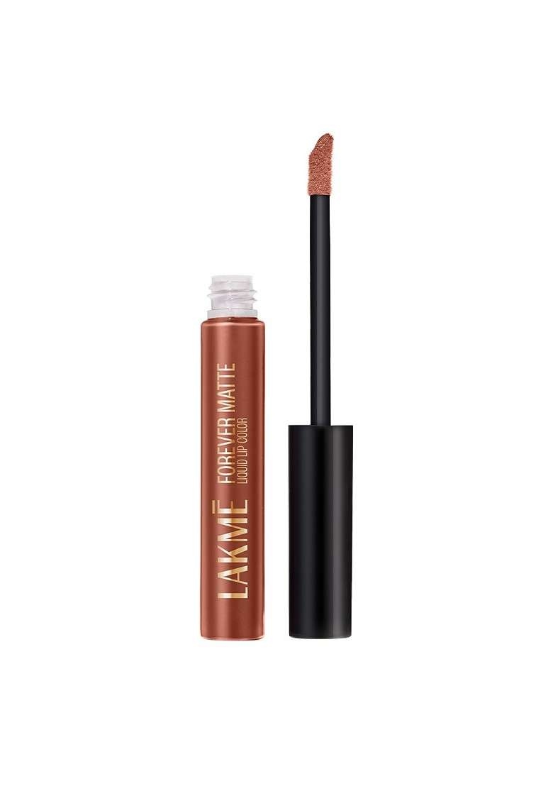 Lakme Forever Matte Lightweight Transferproof 16Hr Liquid Lipstick 5 6Ml Nude Perk - Indya