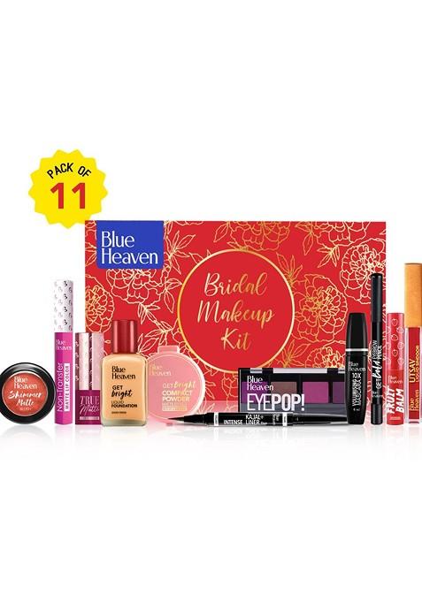Blue Heaven Women 11 Pcs Bridal Makeup Kit 40 2G 49 35Ml