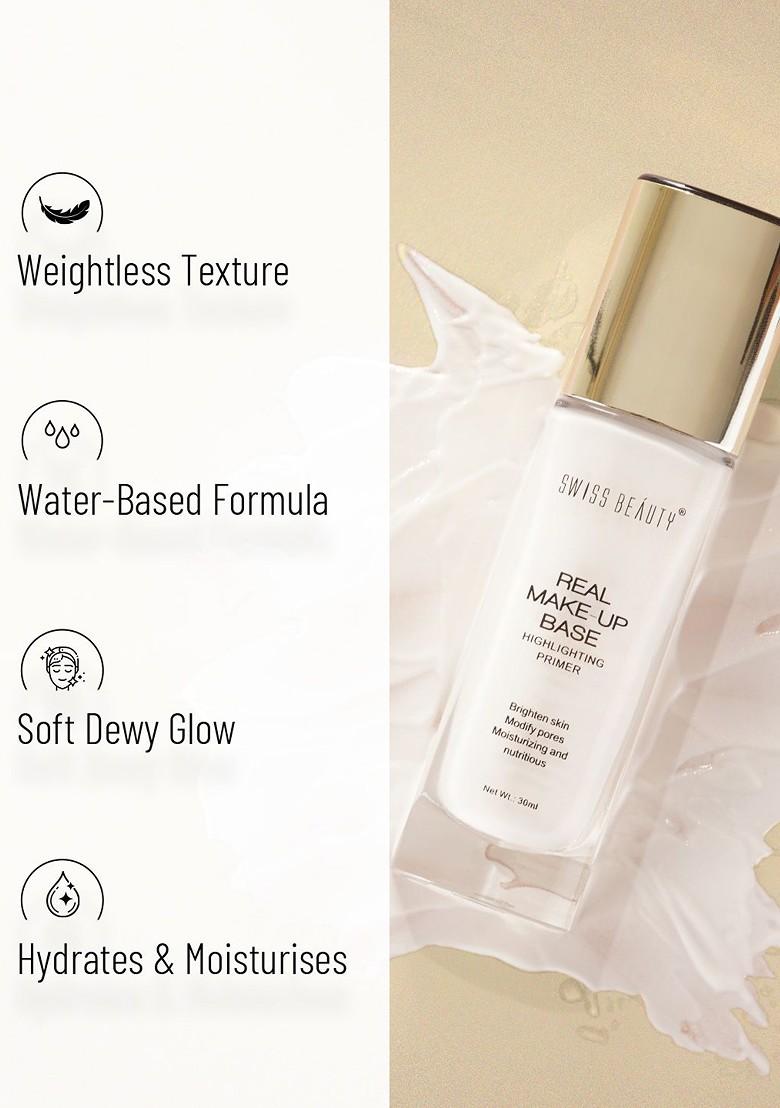 Swiss Beauty Real Make Up Base Highlighting Primer Natural Tint