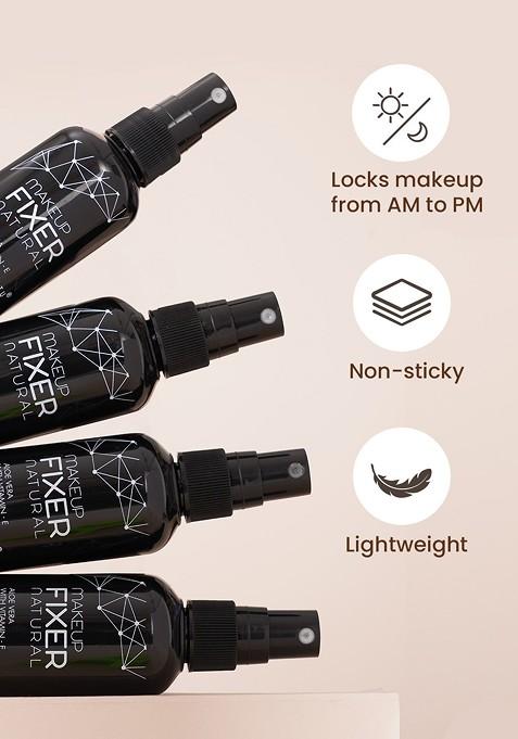 Swiss Beauty Long Lasting Makeup Fixer Natural Spray Aloe Vera With Vitamin E 50 Ml