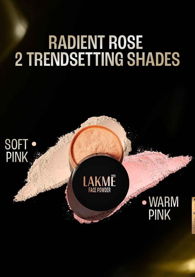 Lakme Forever Matte Face Powder With Finish For Oil Control 40G Soft Pink