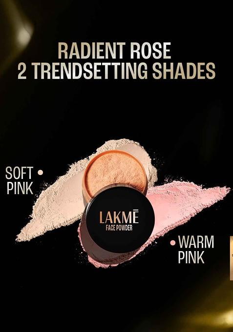 Lakme Forever Matte Face Powder With Finish For Oil Control 40G Soft Pink