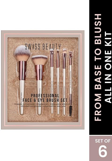 Swiss Beauty Professional Face Eye Brush Set