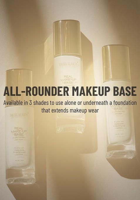 Swiss Beauty Real Make Up Base Highlighting Primer Pink Tint