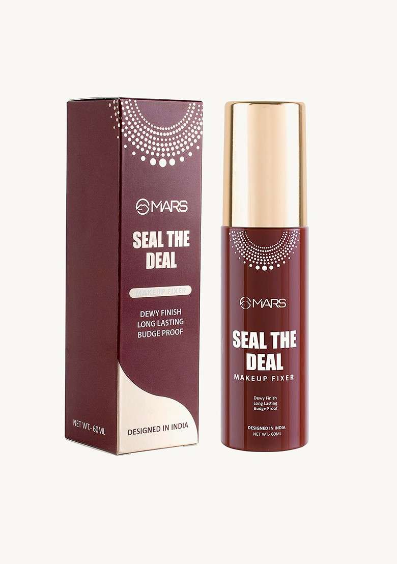 Mars Seal The Deal Long Lasting Budge Proof Oil Free Makeup Fixer 60Ml - Indya
