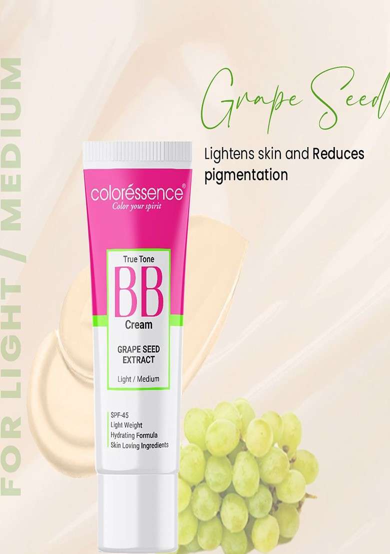 Coloressence True Tone Bb Cream 30Gm Grape 01 - Indya