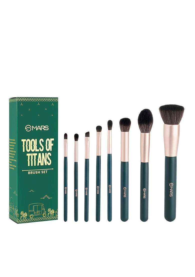 Mars Set Of 8 Tools Titans Brush - Indya