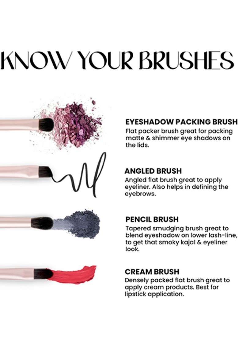 Mars Set Of 8 Tools Titans Brush - Indya
