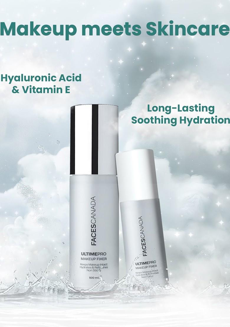 Faces Canada Ultime Pro Makeup Fixer To Keep Intact Hydrates Skin 100Ml