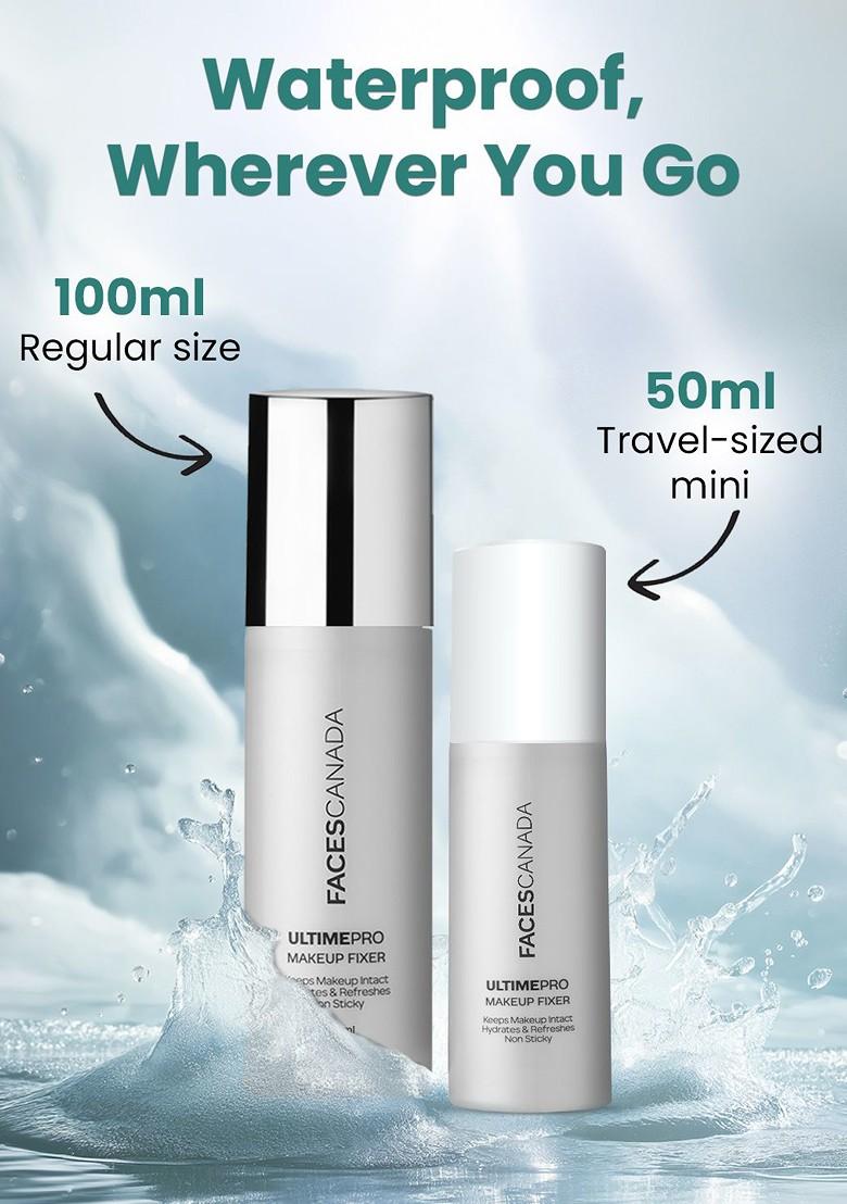 Faces Canada Ultime Pro Makeup Fixer To Keep Intact Hydrates Skin 100Ml