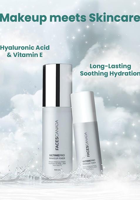 Faces Canada Ultime Pro Makeup Fixer To Keep Intact Hydrates Skin 100Ml