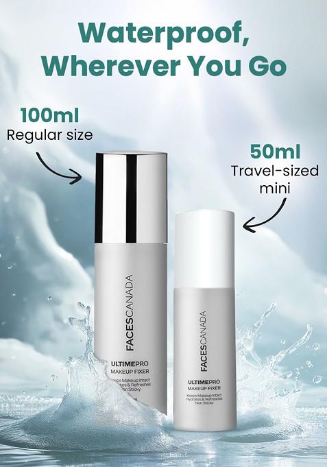 Faces Canada Ultime Pro Makeup Fixer To Keep Intact Hydrates Skin 100Ml