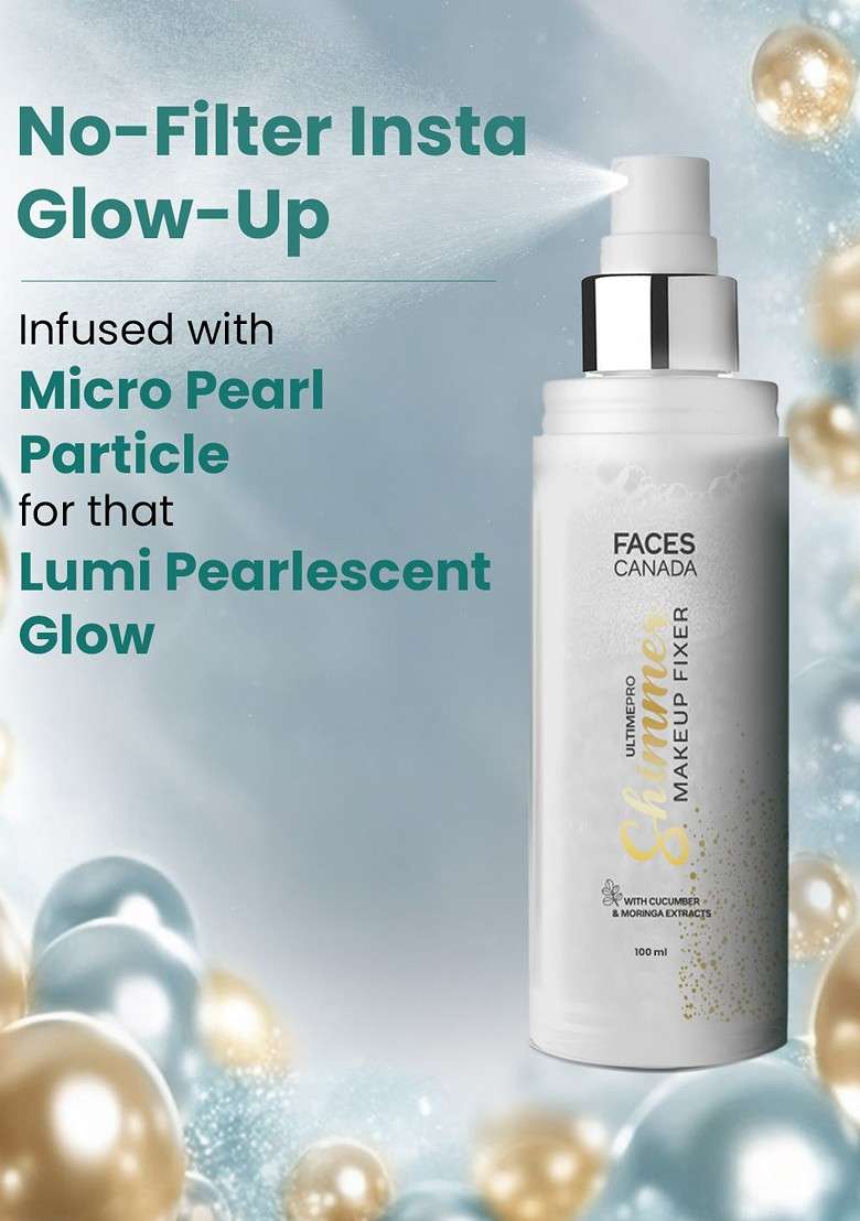 Faces Canada Ultime Pro Shimmer Makeup Fixer 100Ml - Indya