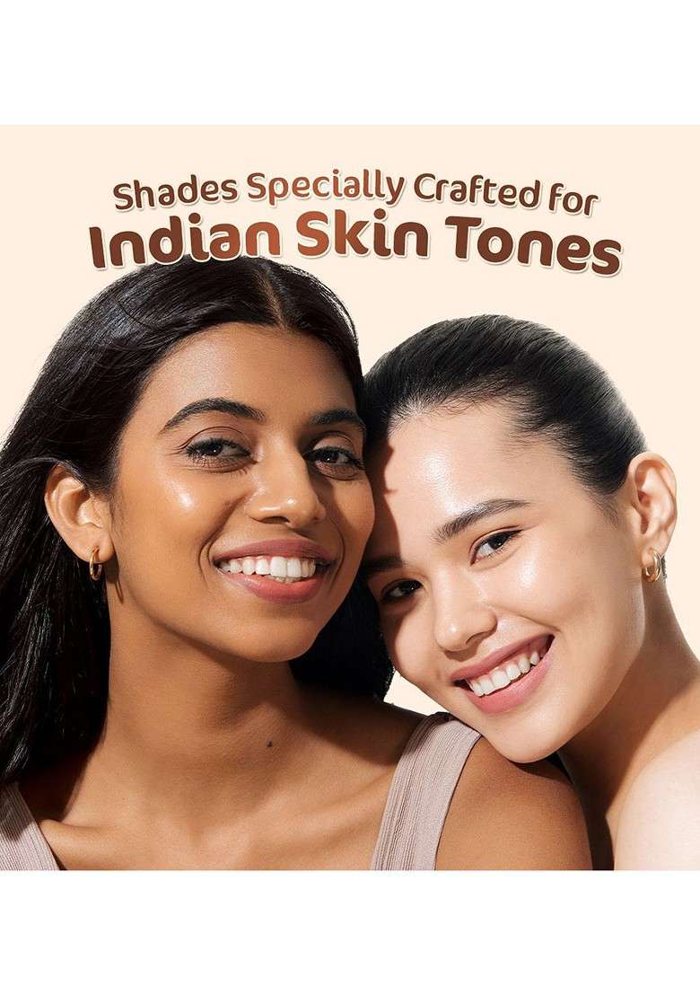 Mamaearth Hydra Glow Full Coverage Foundation With Vitamin C 30Ml Ivory 01 - Indya