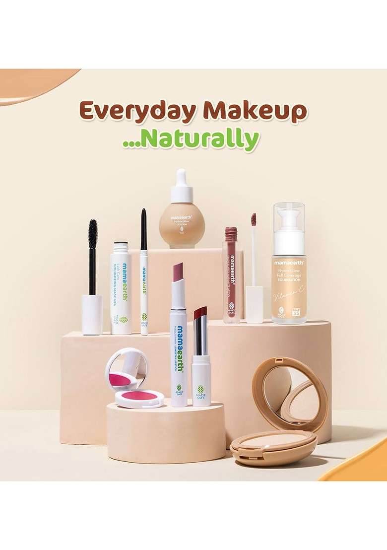 Mamaearth Hydra Glow Full Coverage Foundation With Vitamin C 30Ml Ivory 01 - Indya