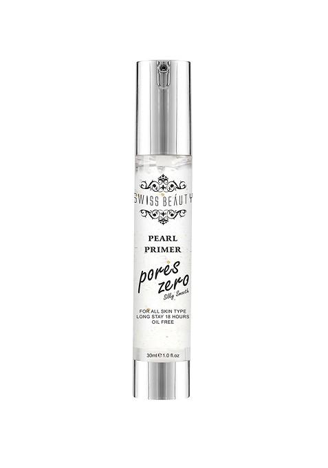Swiss Beauty Pores Zero Silky Smooth Pearl Primer 30Ml