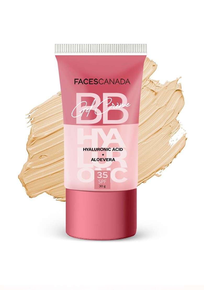 Faces Canada Lightweight Bb Gel Cream With Hyaluronic Acid 30G Soft Honey 02 - Indya