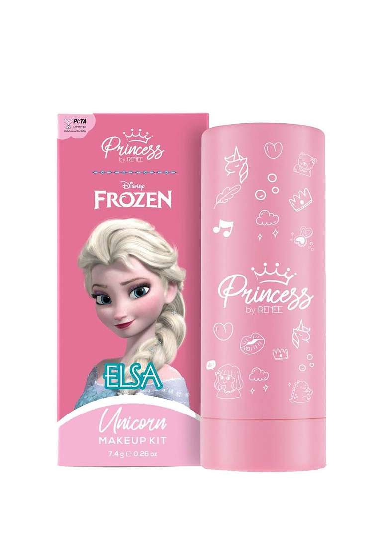 Renee Princess Disney Frozen Elsa Unicorn Makeup Kit 7 4 G - Indya