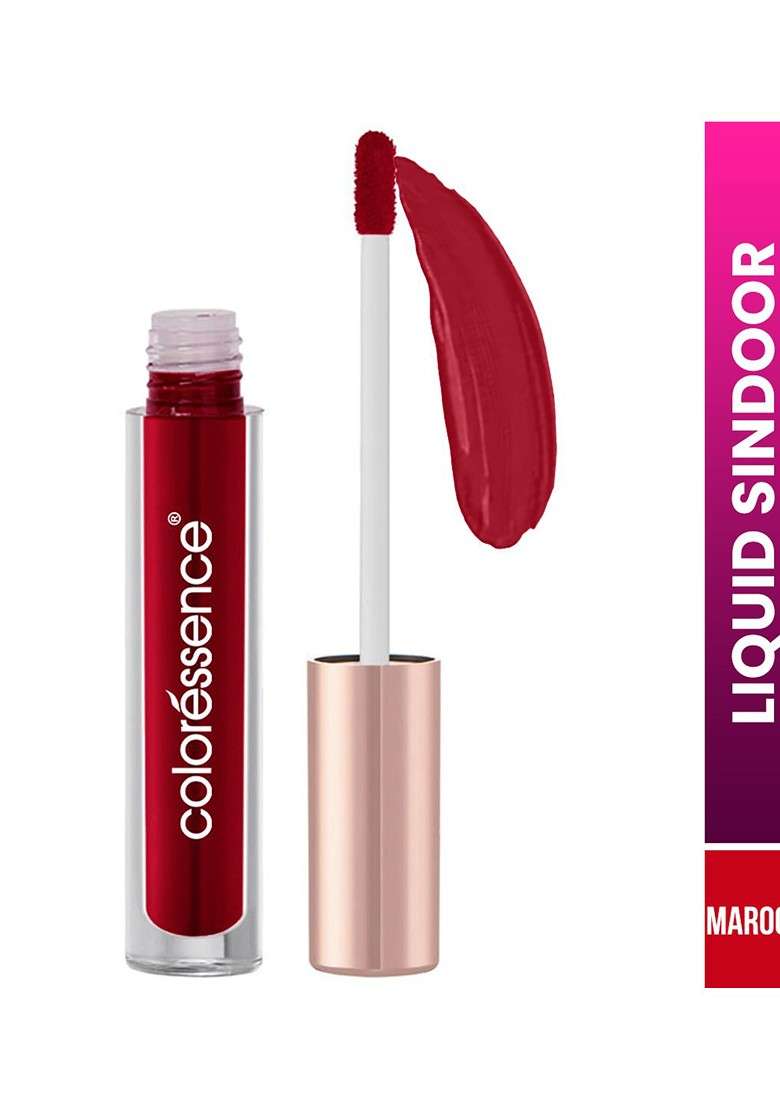 Coloressence Long Lasting Liquid Sindoor 5 Ml Maroon - Indya