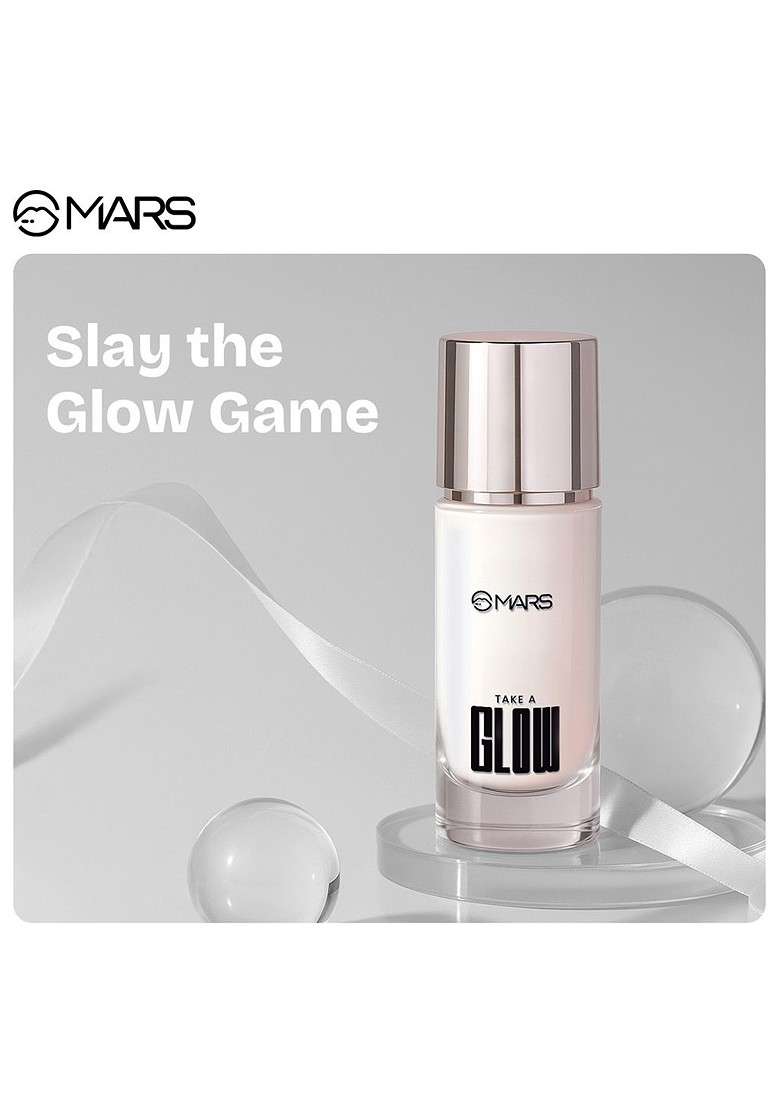 Mars Take A Glow Illuminating Primer Strobe Cream 30G Light Beam - Indya
