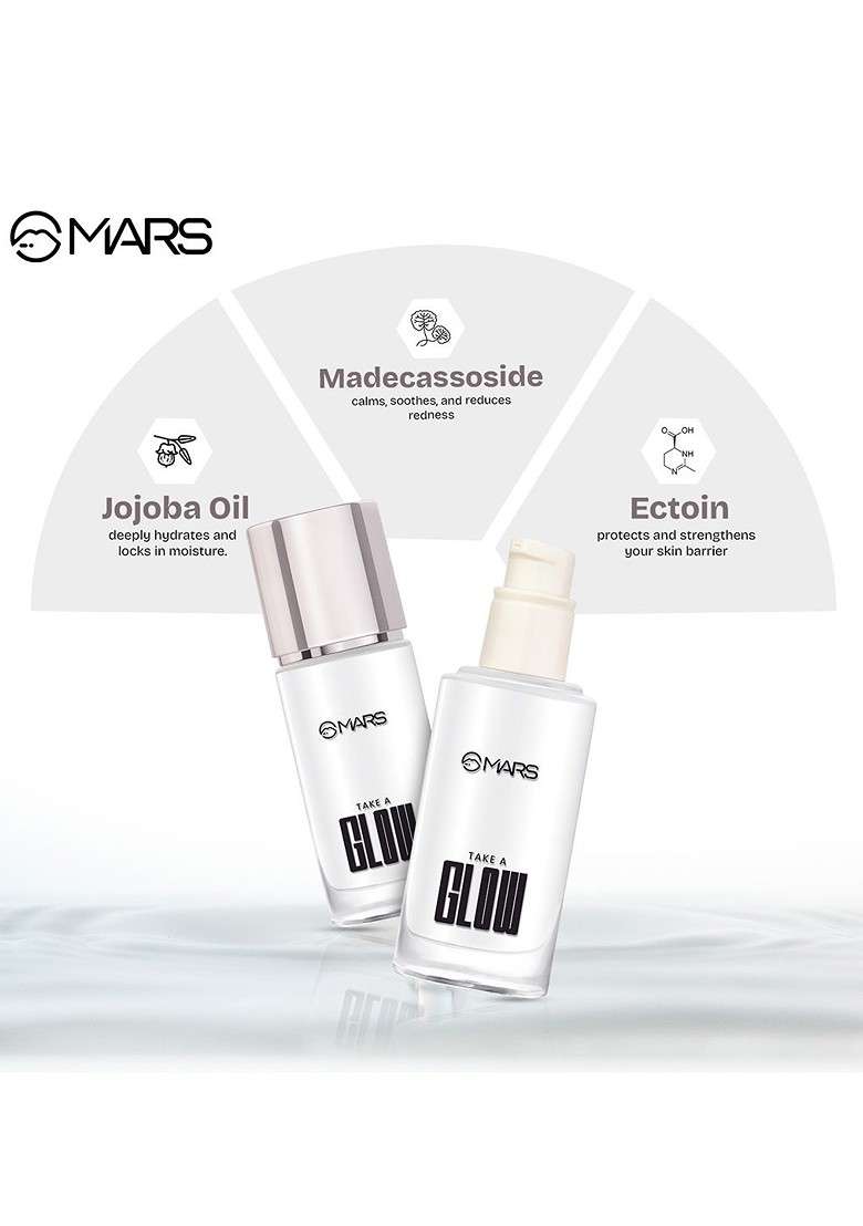 Mars Take A Glow Illuminating Primer Strobe Cream 30G Light Beam - Indya