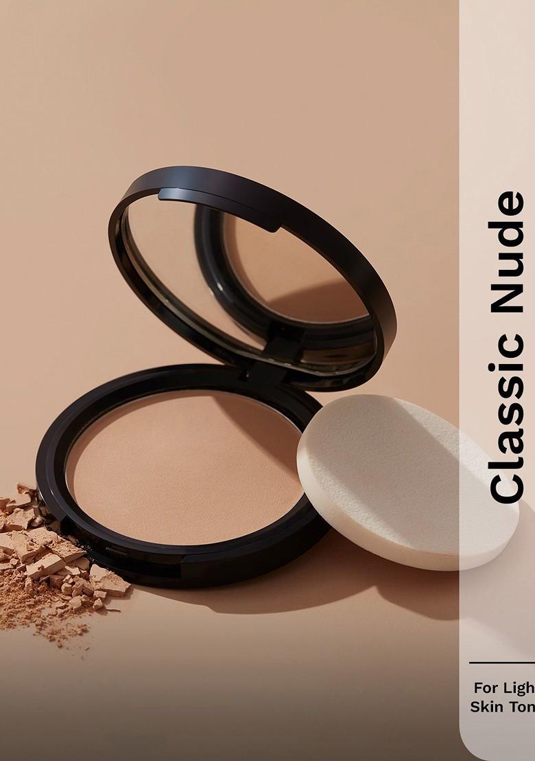 Pilgrim Matte Finish Compact Powder 9G Classic Nude 123