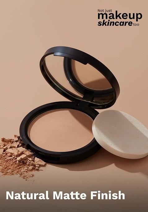 Pilgrim Matte Finish Compact Powder 9G Classic Nude 123