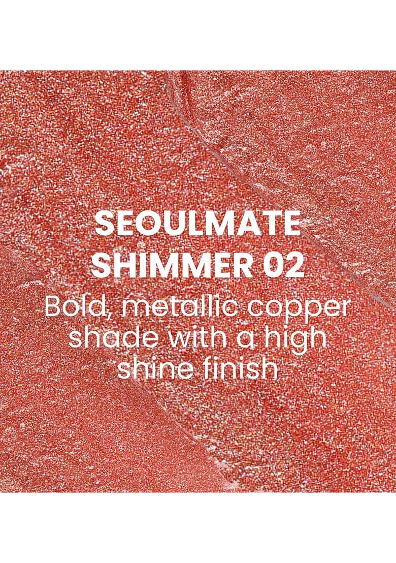 Typsy Beauty Glossified 3 In 1 Lip Plumper Balm Gloss With Shimmer2 7G Seoulmate 02 - Indya