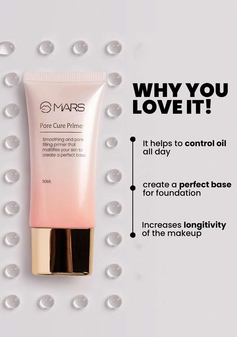Mars Woman Pore Cure Primer - Indya