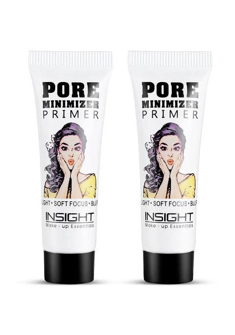 Insight Cosmetics Set Of 2 Pore Minimizer Lightweight Matte Finish Face Primer 10Ml Each