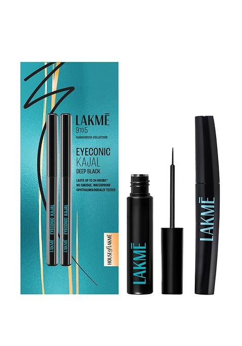Lakme 4 Pcs 9 To 5 Long Wear Eye Makeup Combo