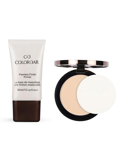 Colorbar Set Of Perfect Match Compact 9 G Flawless Finish Primer 30 Ml