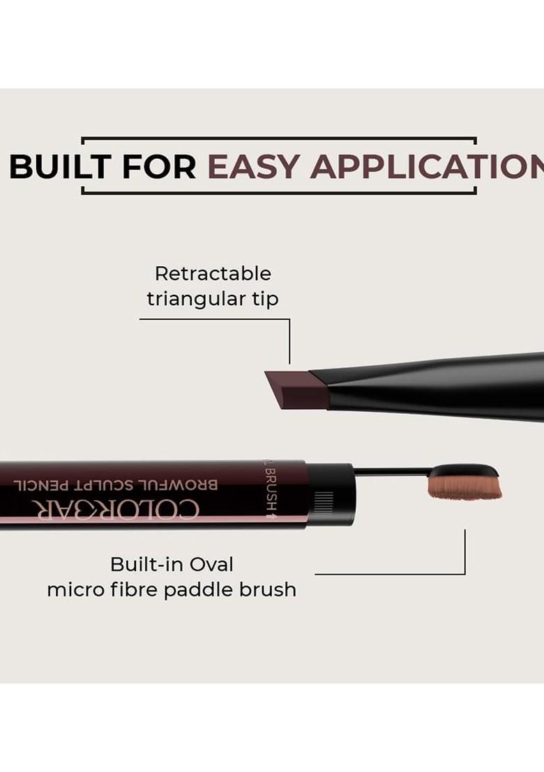 Colorbar Browful Sculpt Eyebrow Pencil Grey Brunette 001