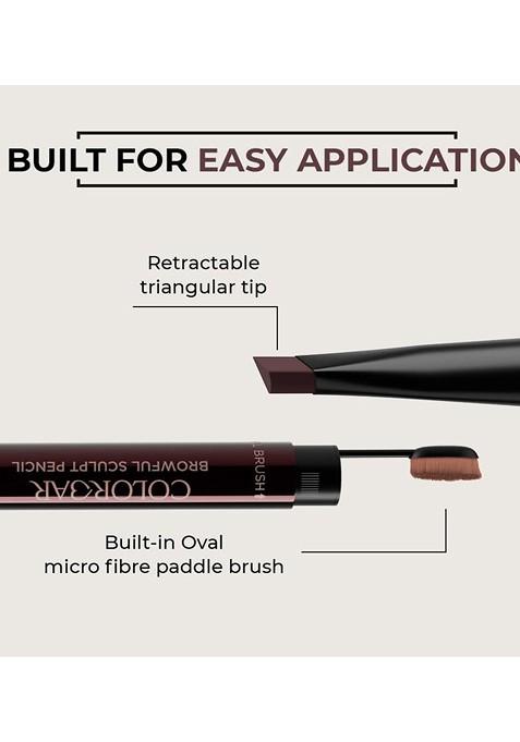 Colorbar Browful Sculpt Eyebrow Pencil Grey Brunette 001