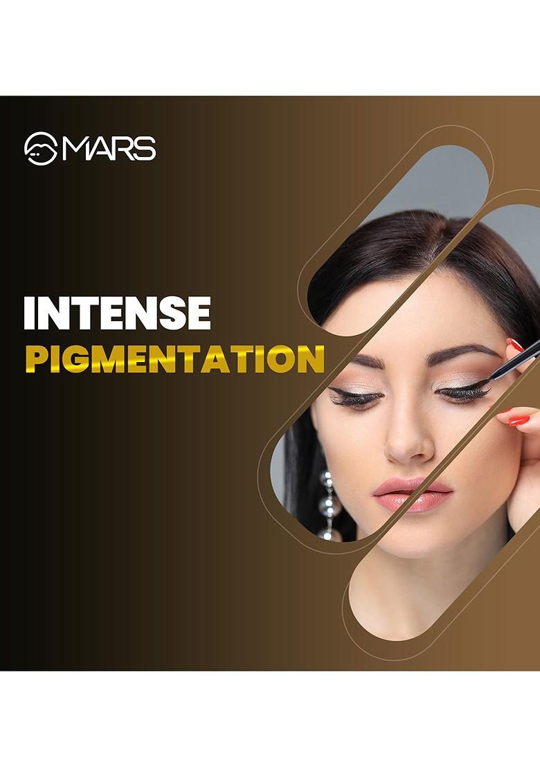 Mars 12 Shade Smoky Eyes Eyeshadow Palette With Smudge Proof Mascara Kajal