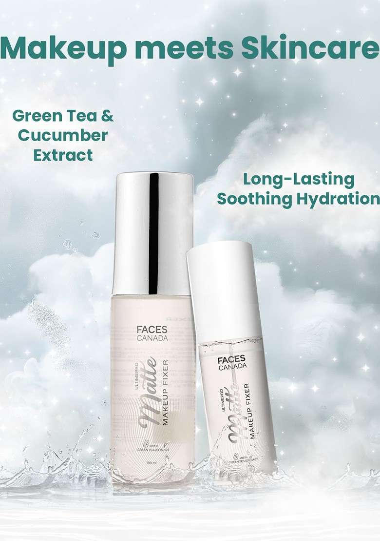 Faces Canada Ultime Pro Matte Makeup Fixer 100Ml - Indya