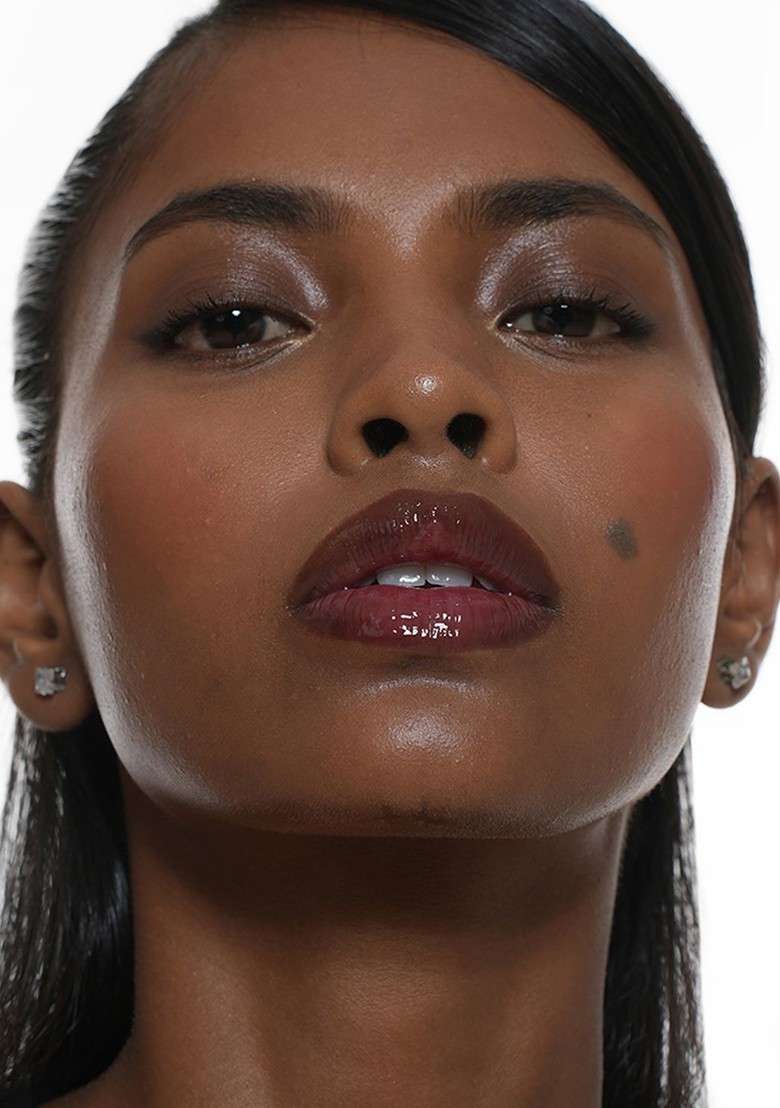Fae Beauty Peptide Lip Gloss For Hydrating 12 G Warm Plum Jam - Indya