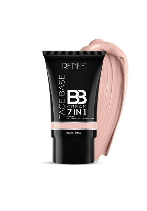 Renee 7 In 1 Face Base Spf 30 Bb Cream With Vitamin C Hyaluronic Acid Ml B00 Sesame