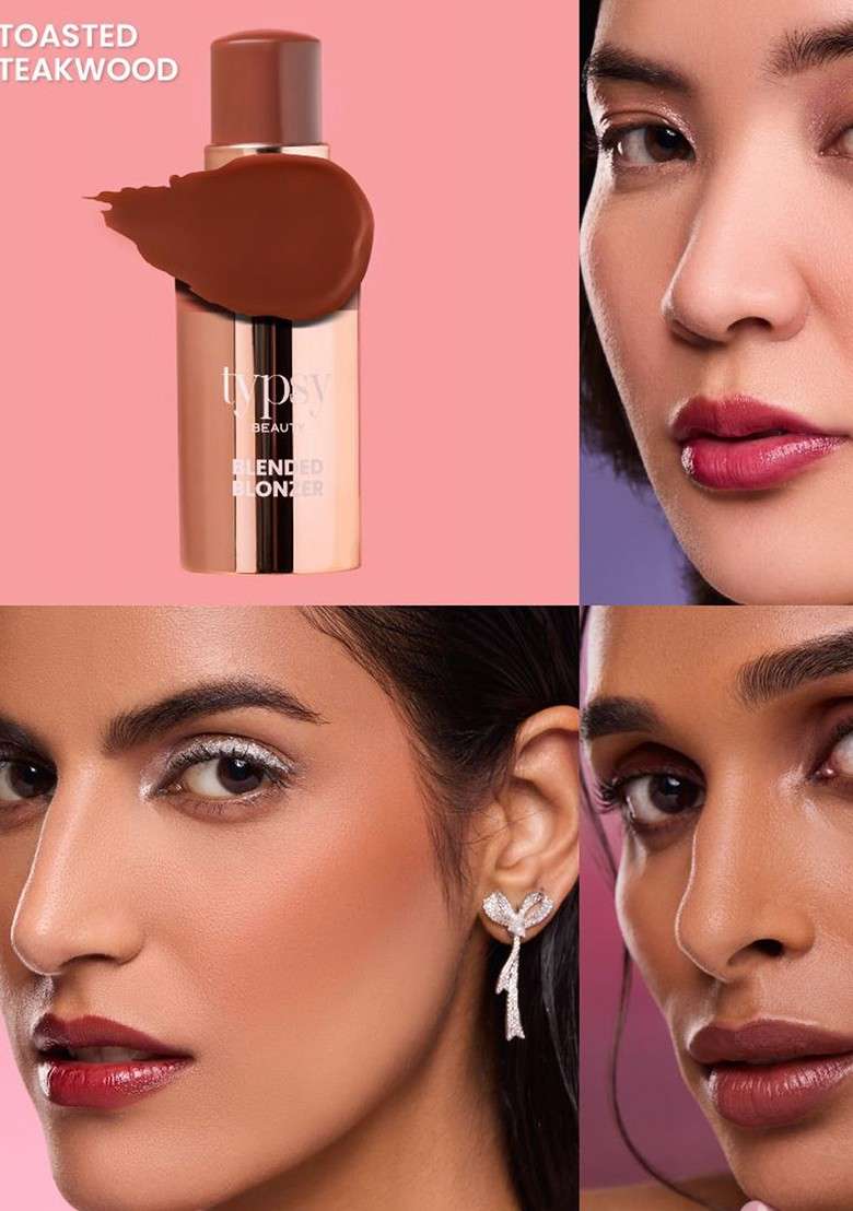Typsy Beauty Blended Bronzer With Jojoba Oil Toasted Teakwood 01 - Indya