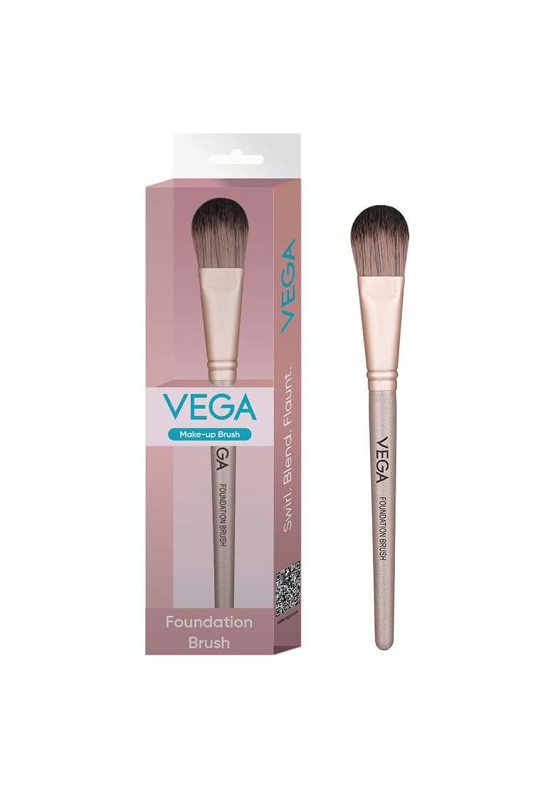 Vega Makeup Foundation Brush For Full Coverage Mbn 01 - Indya