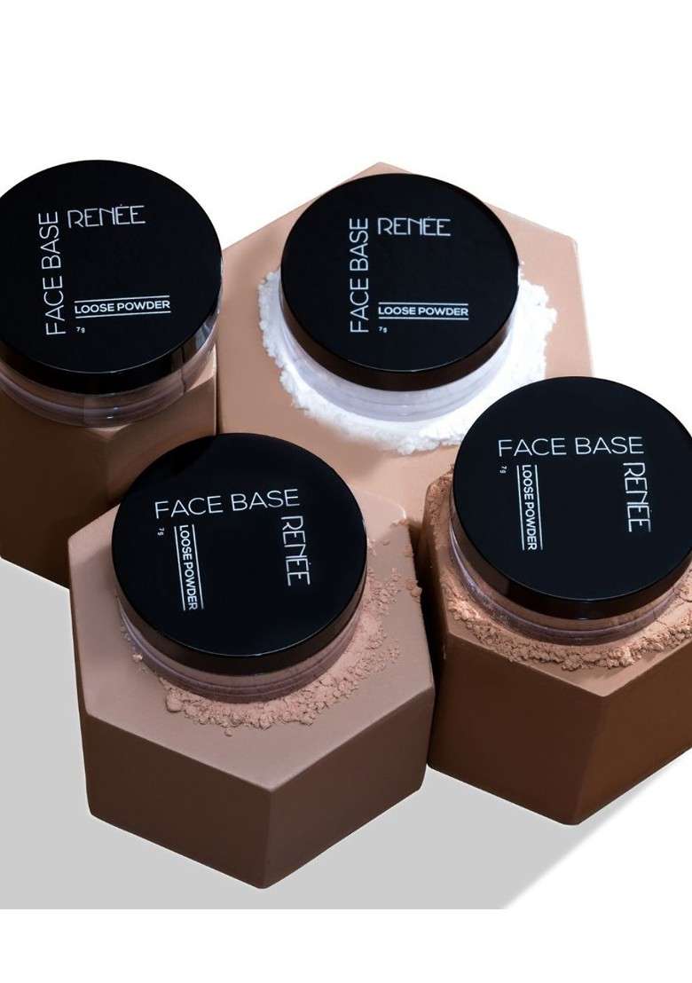 Renee Face Base Loose Powder Translucent 7G - Indya