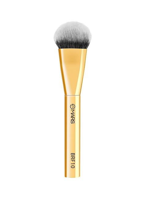 Mars Artists Arsenal Flat Foundation Brush Brf10 Gold Toned