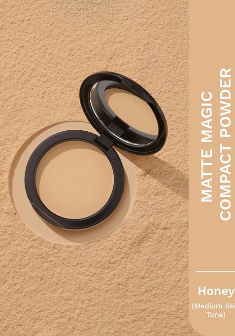 Pilgrim Matte Magic Compact Powder 7 G Honey 15